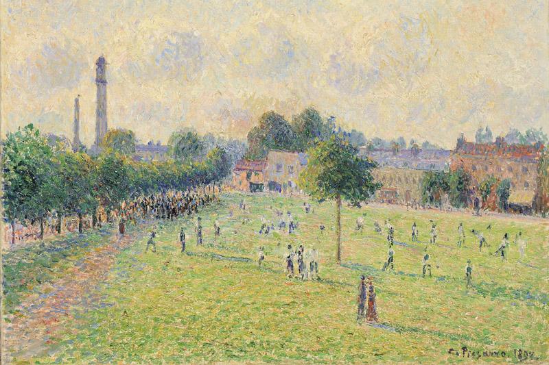 Camille Pissarro Kew greens